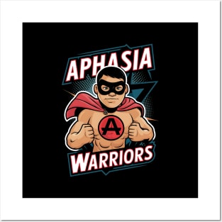 Aphasia Warrior Awareness Posters and Art